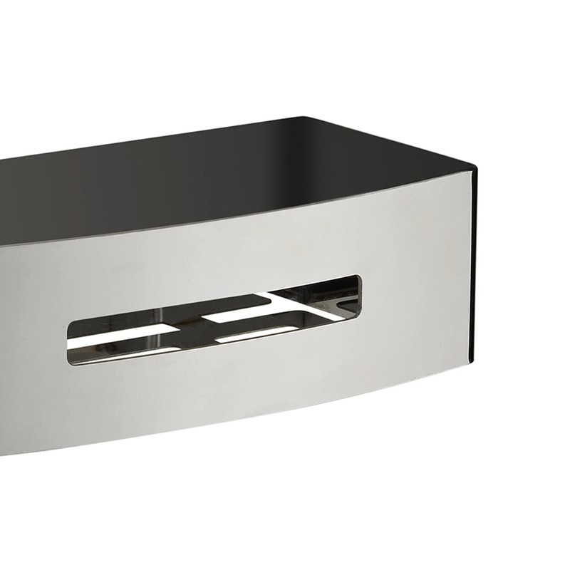 Gedy | Poseidon Rectangular Shower Caddy in Chrome Plated Steel,