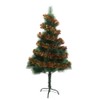 VEYLIN 10 Meter Sliver Xmas Decoration Tinsel with Star for