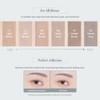 Heart Percent Dot on Mood Edge and Flat Eyebrow Pencil