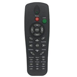 Greenafil Replacement Remote Compatible for OPTOMA EW610ST, EH1020, DS327, DX329，ES550, TW610STi, PRO360W, PRO350W, EX665UT Projectors