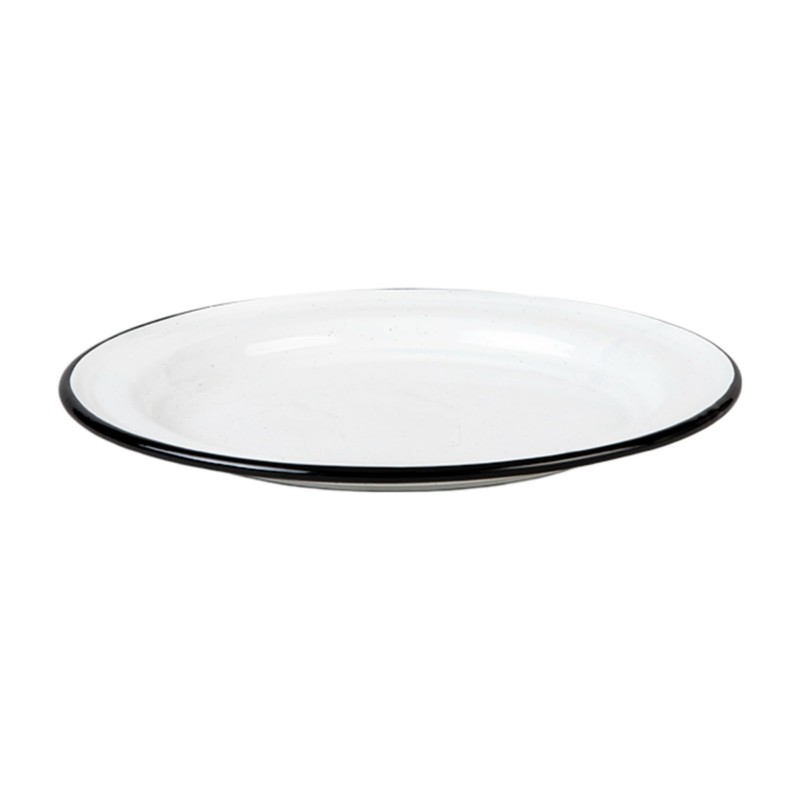 Granite Ware 8-Inch Enameled Steel Dinner Plate Set - Set