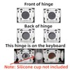 Replacement Right Shift Keycap Keys and Hinges Compatible for Surface