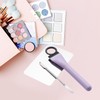 YUYUDEHM Makeup Accessories Set, Makeup Mixing Palette, Foundation Brush, Spatula