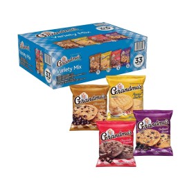 grandmas Grandma's Cookies, Variety Pack, 2.5 oz, 33-count
