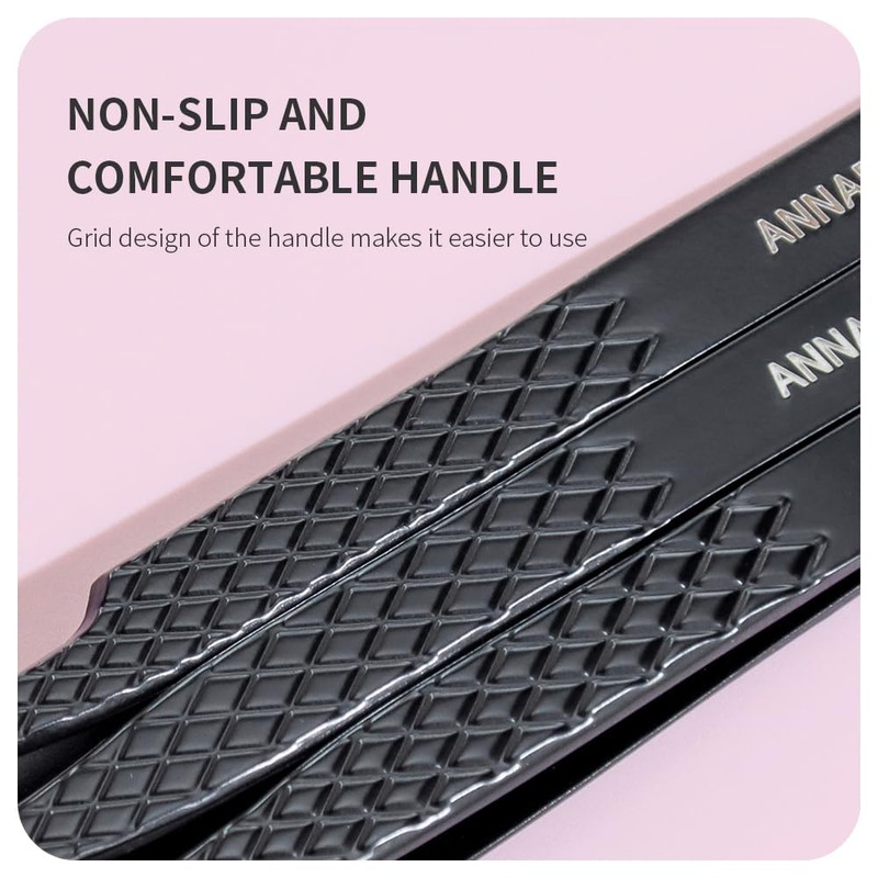 Lash Tweezers for Eyelash Extensions,Precision Fiber Tip for Volume Eyelash