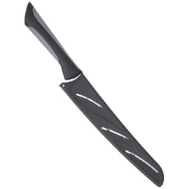 Kai PRO Luna Bread Knife 9”, Wide Serrations are Gentle on Bread, Comfortable Handle Offers Secure Grip in Wet Conditions Serrated Kitchen Knife