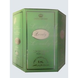 Lovely - 6ml (.2oz) Roll-on Perfume Oil by AlRehab (Box of 6)