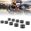 10pcs Motorcycle Engine Bolt Covers Resist Vibration CNC Aluminum Universal