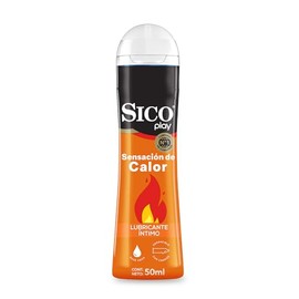 Sico Play ¡Sensación de Calor! Lubricante Íntimo envase de 50 ml
