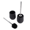 2Pcs Toilet Brush Robust Lockable Threads Efficient Safe Durable Material