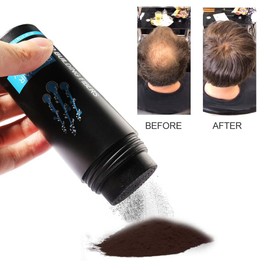 Hair Building Fibers, Hair Building Fibres Powder, Hair Fibres Dark Brown, Hair Fibres For Thinning Hair, Hair Loss Concealer Fiber, Hair Building Fibres & Hair Fibers (Dark Brown)