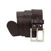Harrys-Collection Women's and Men's Denim Belt Full-Grain Cowhide Leather Antique