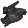 Ryda Ladies Real Leather Horse Riding Gloves White Black Brown