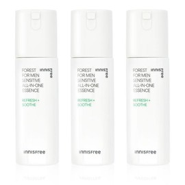 [Innisfree] Innisfree Forest For Men All-in-One Essence (Sensitive) 100mL 3 Pieces / [이니스프리] 이니스프리 포레스트 포맨 올인원 에센스(센시티브) 100mL 3개