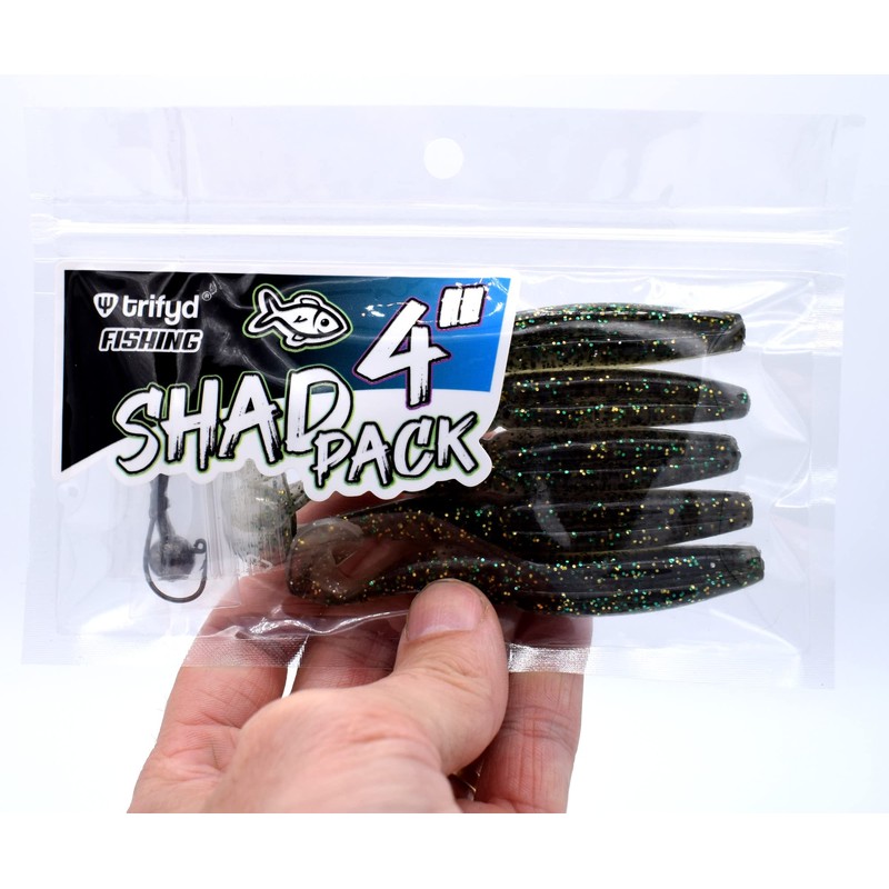 trifyd ® Fishing Weiche Köder, 10 cm, für Hecht oder