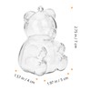 Bear Shaped Candy Boxes, 12Pcs Cute Small Candy Boxes Clear