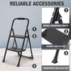 HBTower 2 Step Ladder, Step Stool for Adults,2 Step Ladder