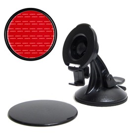Ramtech Car Dashboard Suction Cup GPS Mounting Kit, Suction Cup + Cradle Bracket + Dash Disk, Compatible with Garmin Nuvi 42 42LM 44 44LM 52 52LM 54 54LM 55 55LM 55LMT 56 56LM 56LMT GPS, SCRK