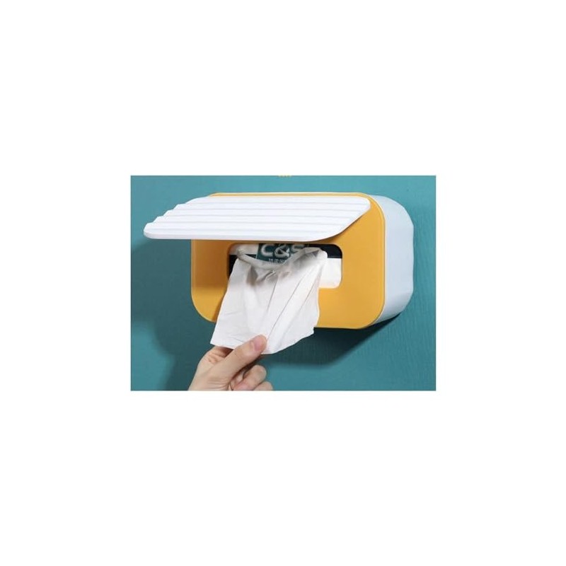 Cat Prank Prevention Tissue Case with Lid for Cat Countermeasure