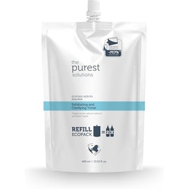 The Purest Solutions Canlandırıcı Ve Gözenek Sıkılaştırıcı Tüm Ciltler Için Glikolik Asit Tonik Ekolojik Yedek Paket 400 Ml
