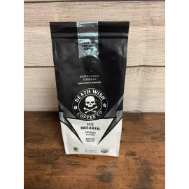 Death Wish Coffee The World's Strongest Ground ICE BREAKER ICED COFFEE 3/25