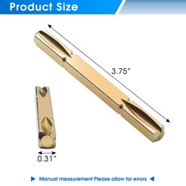 Andersen Door Handle Spindle 2579830 - Storm & Frenchwood Hinged Doors, Patio Doors - 3-3/4" Long