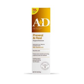 A+D Original Diaper Rash Ointment & Skin Protectant -Tattoo & Wound care 4oz...