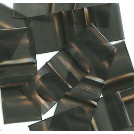 1515 Original Mini Resealable 2mil Plastic Bags 1.5" x 1.5" Reclosable Baggies (Black 100 pack)