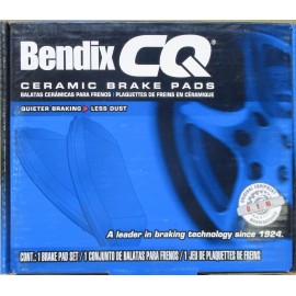 Bendix BRAND NEW BENDIX CQ CERAMIC FRONT BRAKE PADS D969 FITS *PLEASE SEE CHART*