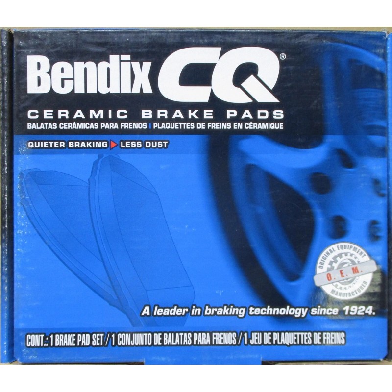 Bendix BRAND NEW BENDIX CQ CERAMIC FRONT BRAKE PADS D969