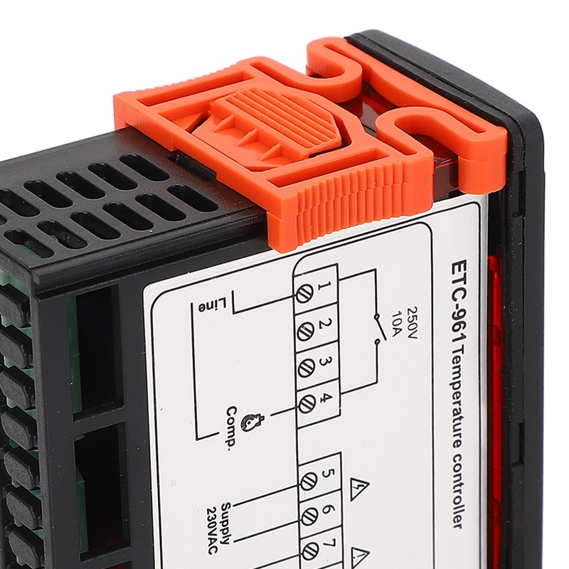 Freezer Temperature Controller Digital External Fahrenheit Celsius Switchable Refrigeration Defrosting