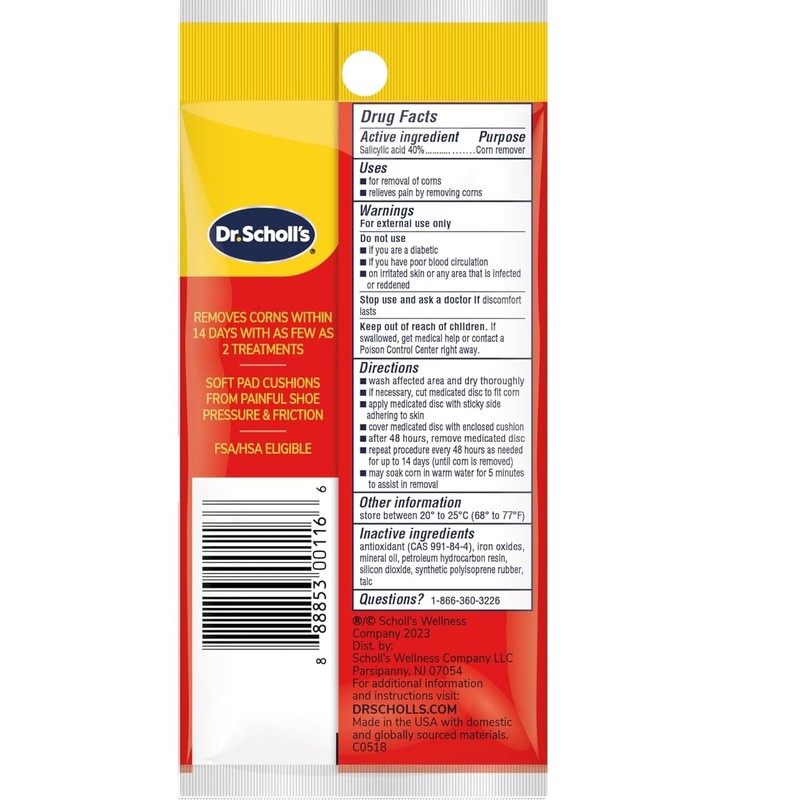 Dr. Scholls Corn Removers 9 Count