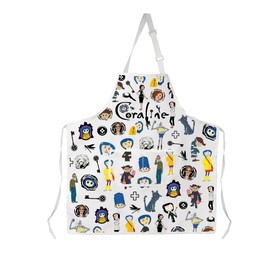 CMNIM Movie Doll Gifts Cartoon Character Kitchen Apron for Cooking Baking Grilling Mr. Bobinsky Fans Gifts Fantasy Film Gifts