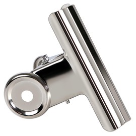 GUOKOFF Large Metal Bulldog Clips, 10 Pcs 90mm Bulldog Clip, Silver Stainless Steel Binder Clip, Hinge Clips Binder Paper Clamp for Photo File Office