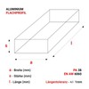 Gal Industrial Flat Profile Aluminium Bar, Flat Steel, 30 x