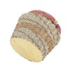 Boutique De FGG Women Cupcake Crystal Clutch Purse Rhinestone Evening