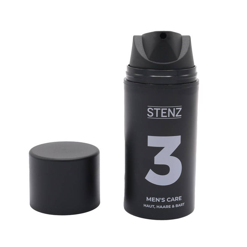 Stenz Men's Care "3", the 3-in-1 care for face, hair