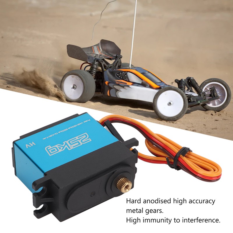 2pcs 25kg Digital Servo High Torque RC Servo 180° Metal