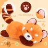Riuhot Red Panda Stuffed Animal Pillow - Cute Plush Toy