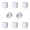 Door Stop Bumper Tips DGBRSM 8pcs White 0.4 Inch Door