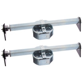 Westinghouse 0110000 Saf-T-Brace for Ceiling Fans, 3 Teeth, Twist and Lock - 2 Pack