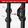 PLUSBEAM CNC Aluminum UTV Fire Extinguisher Mount Kit, Adjustable Roll