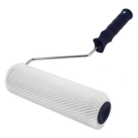 Paint Roller, Professional Self Leveling Defoaming Spike Roller Cement Spiked Roller Bubble Remove Used for Self-leveling Cement Construction(size:22.5cm)