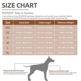 PUPTECK Adjustable Dog Harness Collar and Leash Set Step in No Pull Pet Harness for Small Medium Dogs Puppy and Cats Outdoor Walking Running, Soft Mesh Padded Reflective Vest Harnesses, Pink XL