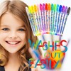 Stitch 16 Piece Glitter Pen Body Art Set, Glittery and