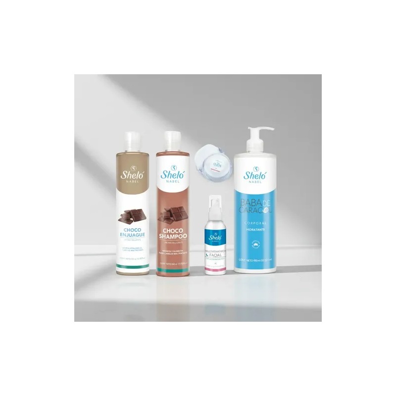 Kit Cuidado Personal, Cabello, Piel, Rostro, Shelo Nabel.
