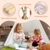 wilwolfer Kids Teepee Tent for Girls or Boys with Carry