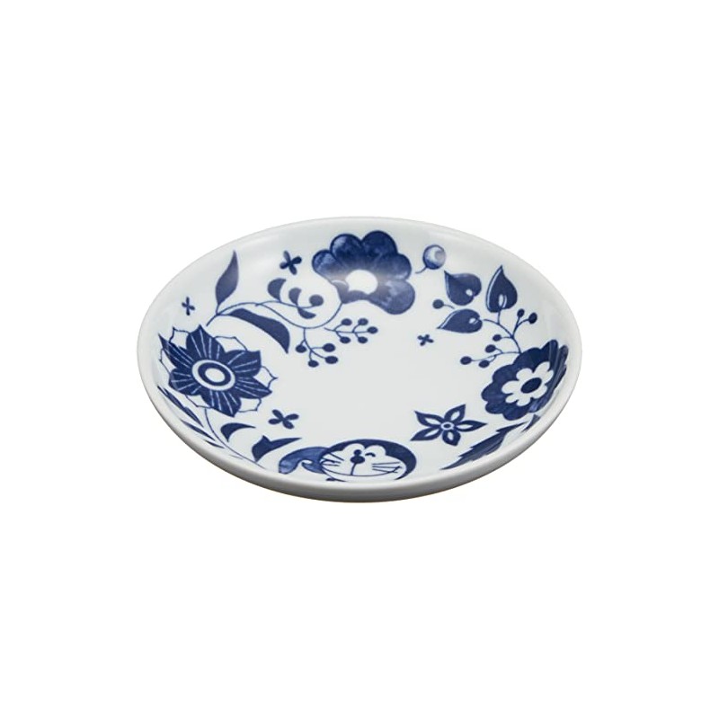 Kaneshotouki 009176 Doraemon Hasami Ware Plate, Small Plate, Diameter 3.9