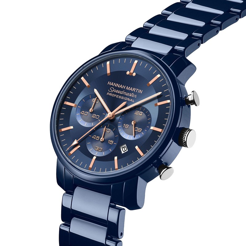 Hannah Martin Men's Watch, Waterproof, Men's Watch, Simple, Business, Father's