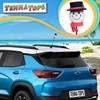 Tenna Tops Frosty Snowman Car Decor Antenna Topper Auto Accessory